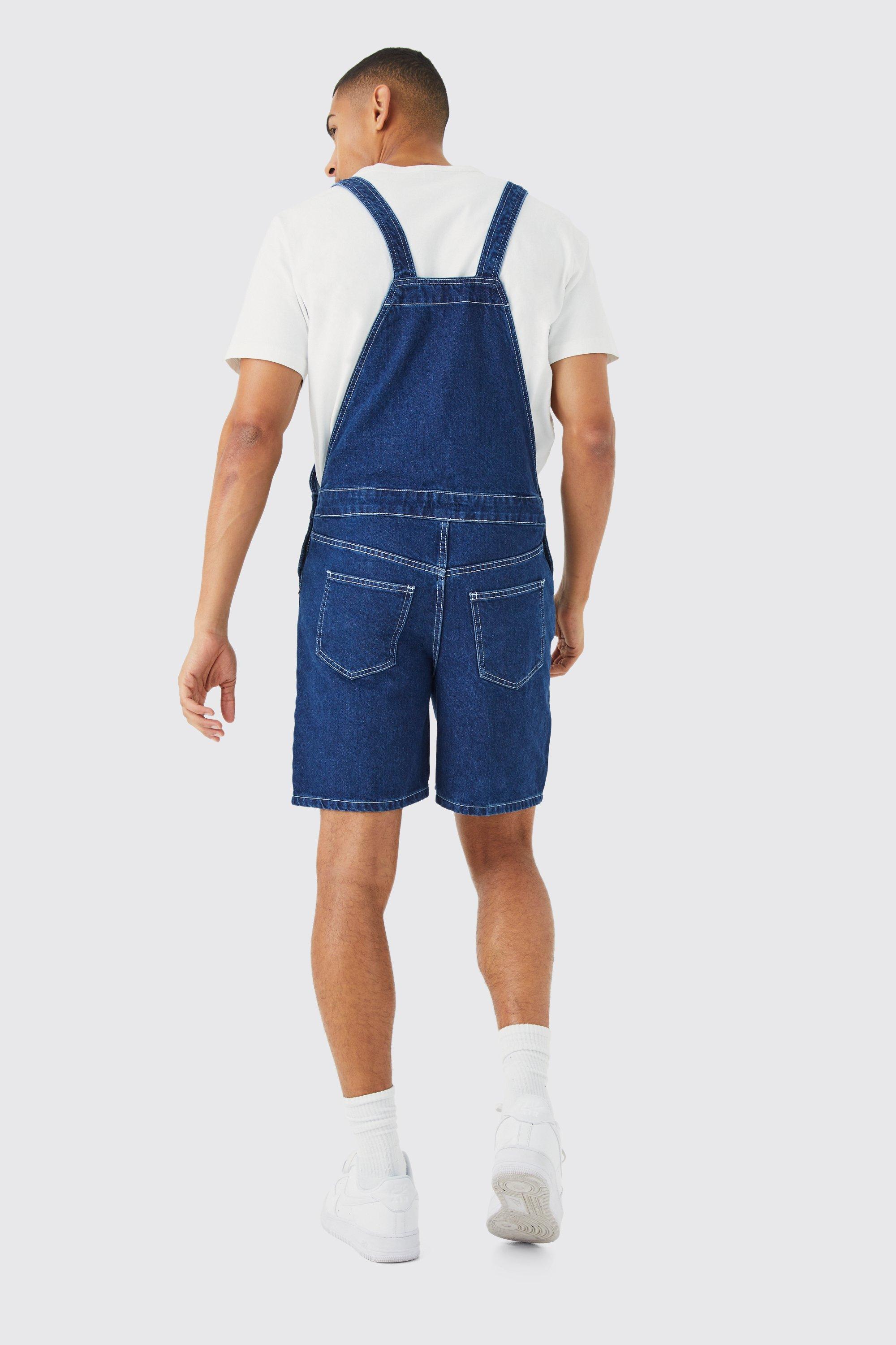 Mens short 2025 dungarees uk